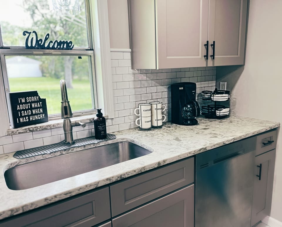 Fully equipped private kitchen 
