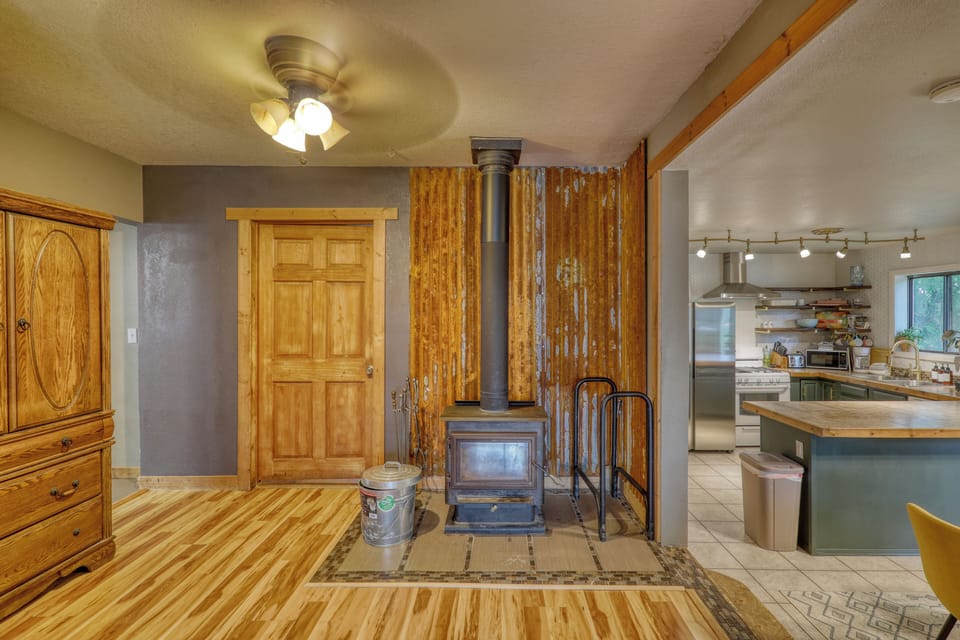 Wood Burning Stove- Bring your own wood. 