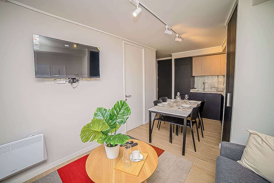 Cozy studio with modern amenities, perfect for a relaxing stay in the heart of Chile.