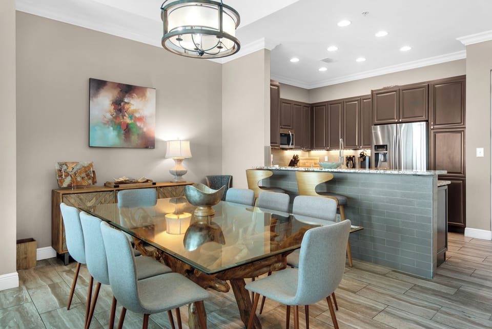 Dining table seating