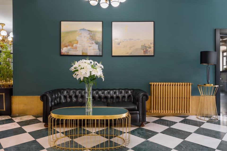 Lobby sitting area