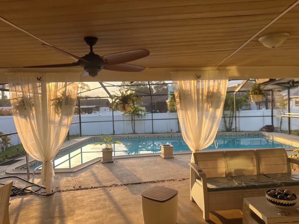 Pool area