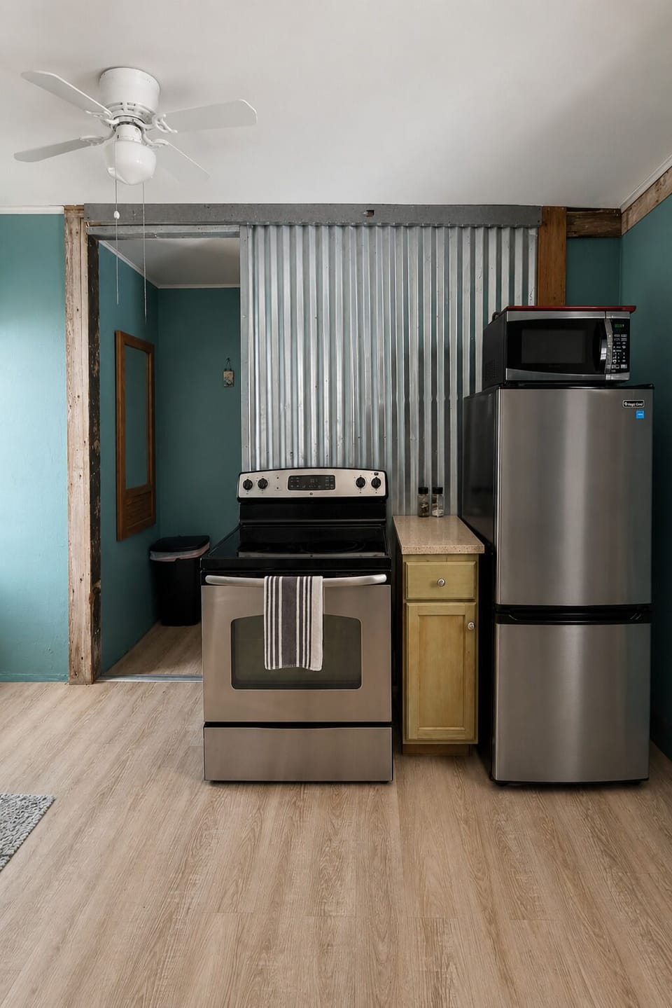 Enjoy our full kitchen during your stay.