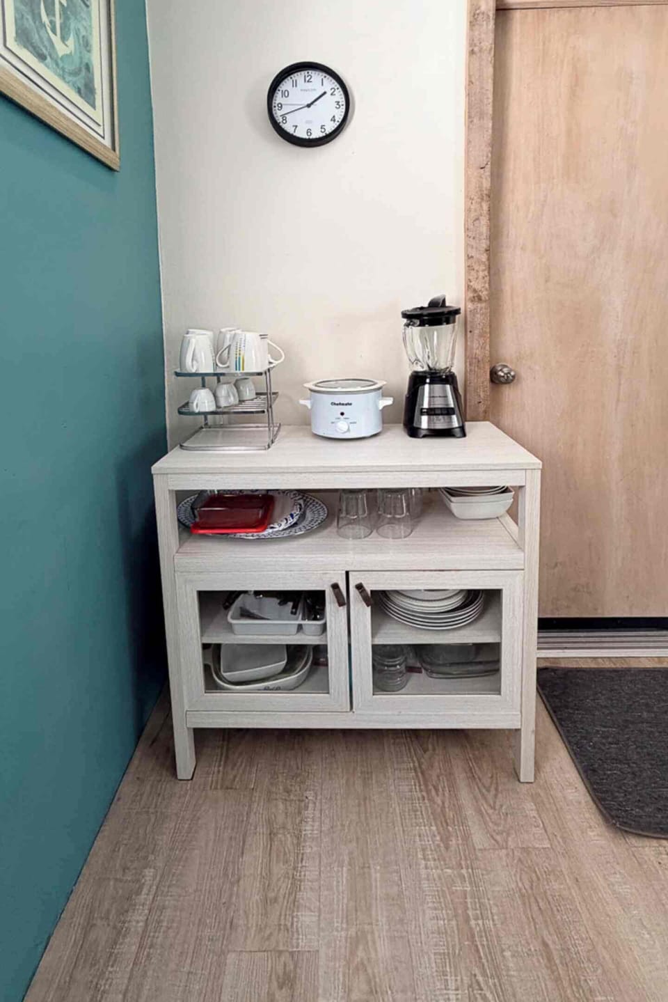 Dishes and silverware for your stay