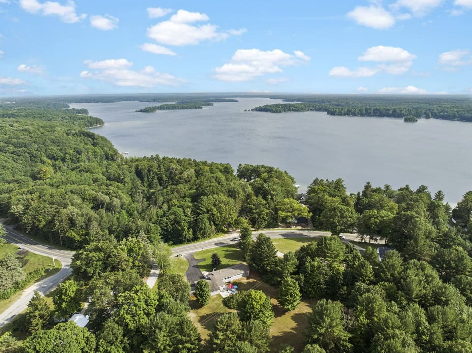 Scenic Retreat: Enjoy stunning views of Long Lake from your private outdoor oasis! And Few steps away