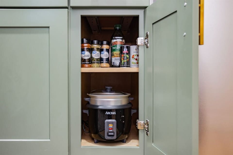 Gourmet Kitchen: Unleash your inner chef with a pantry stocked for culinary adventures!