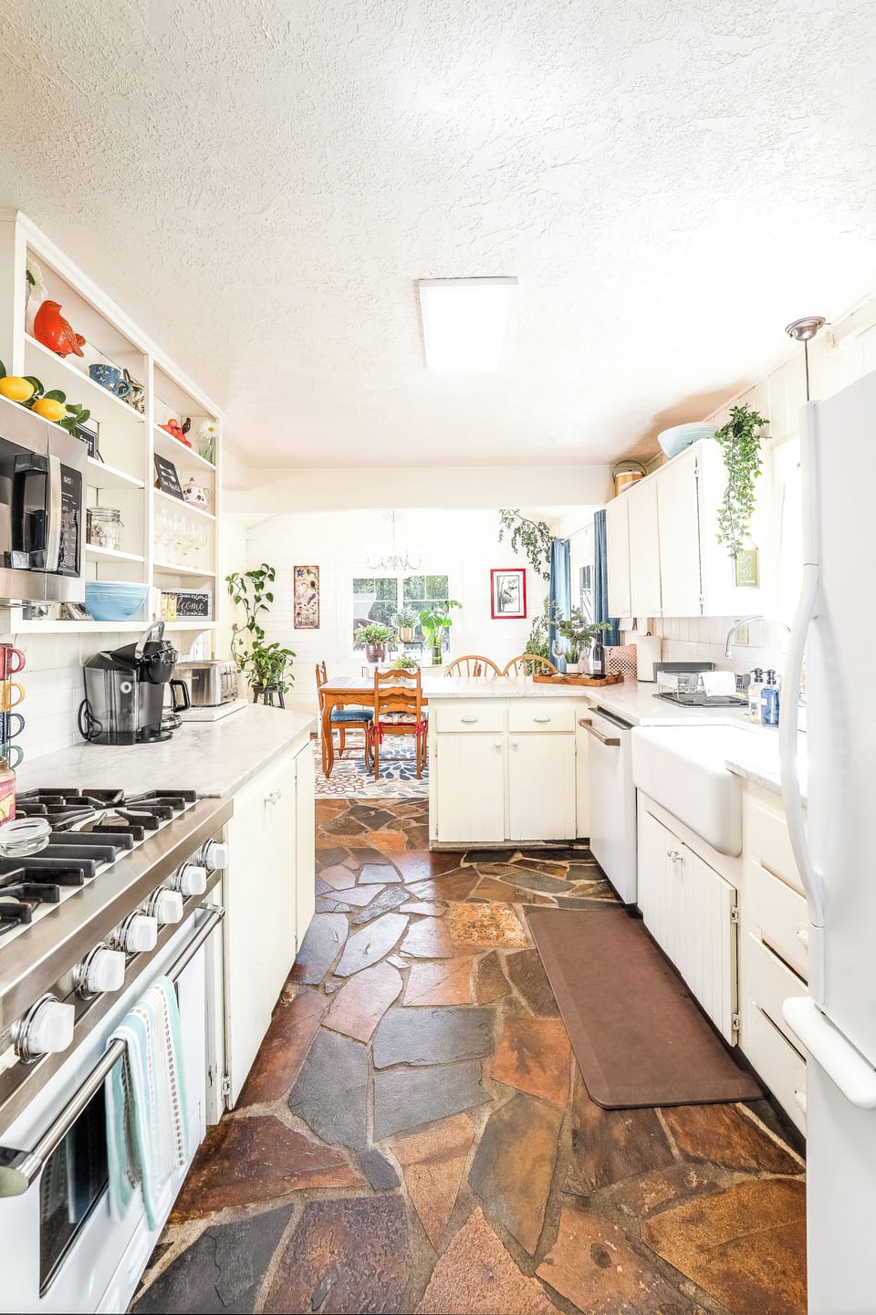 This is where the magic happens. I’m known for stocking a well-equipped kitchen!