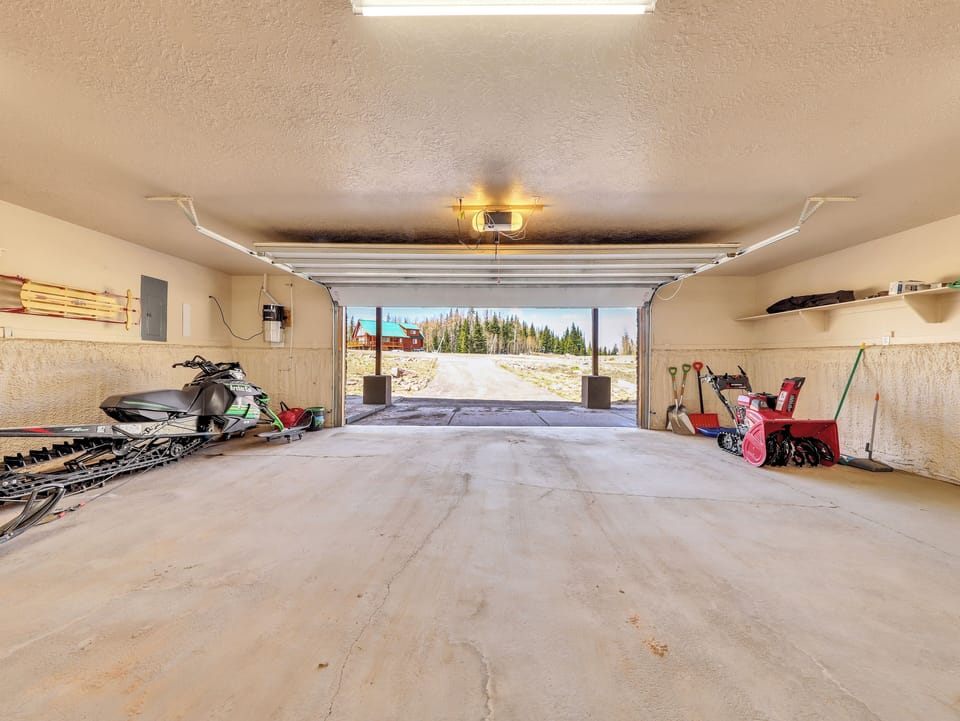 The garage offers a spacious 2-car garage for your convenience.