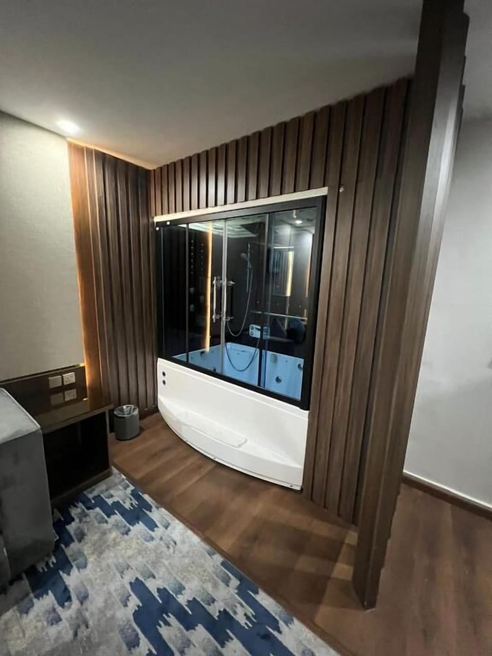 Junior suite with sauna | Living area | TV