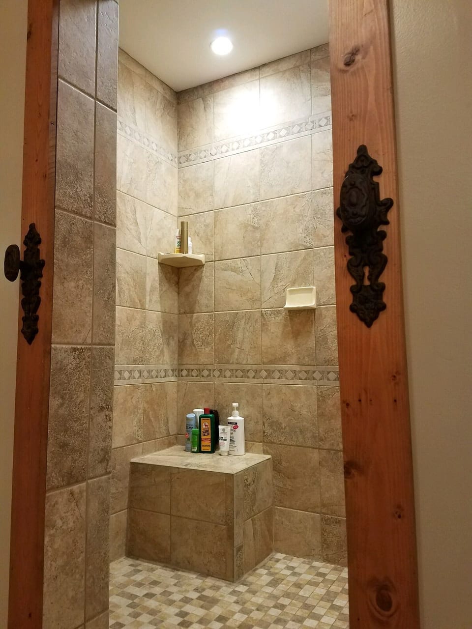 master bath #1 shower