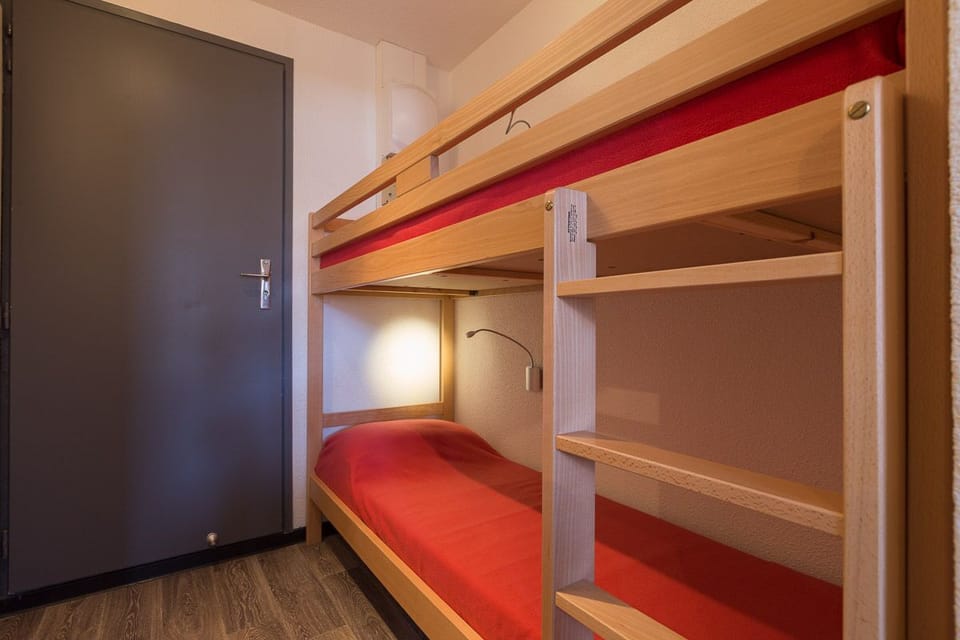 Drift to sleep in the comfortable sleeping alcove!