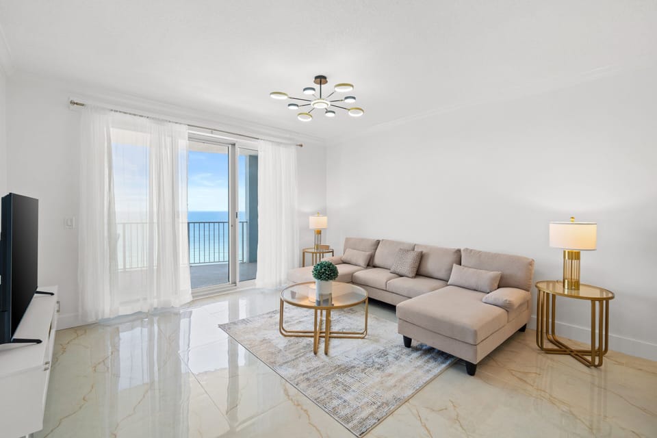 Gulf Front Living Area