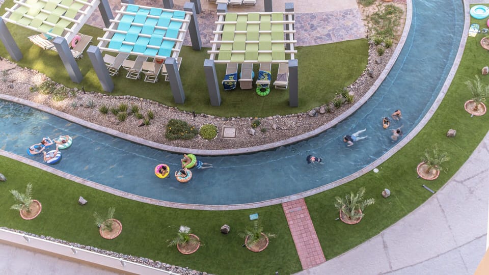 The lazy river