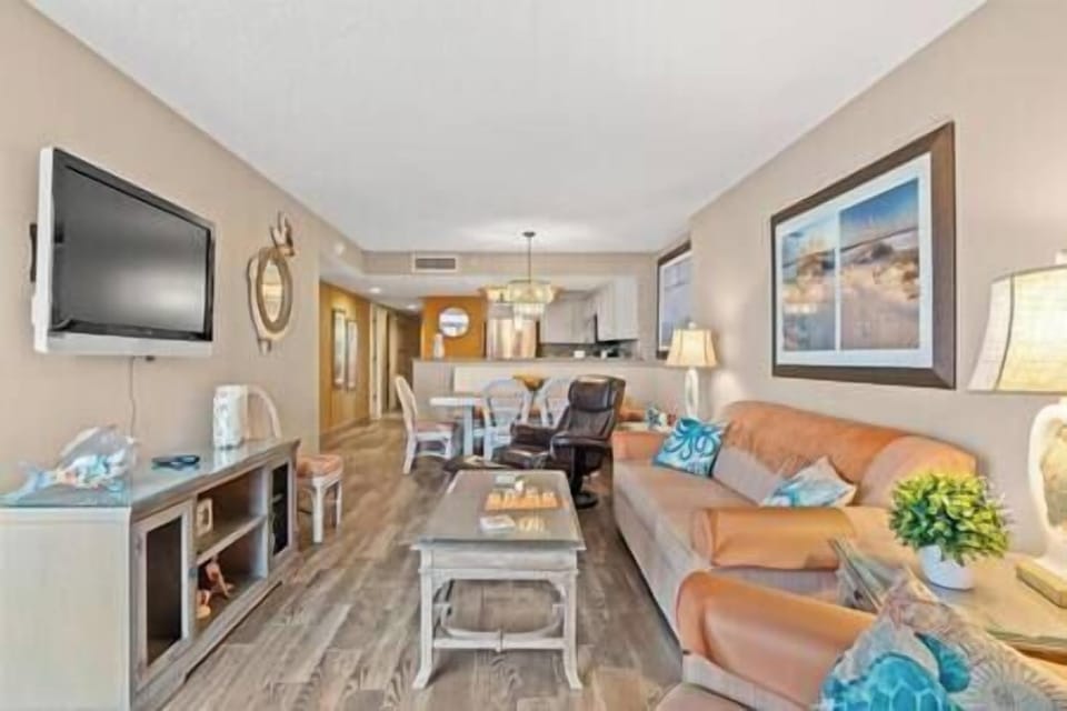 View of living room and dinning room