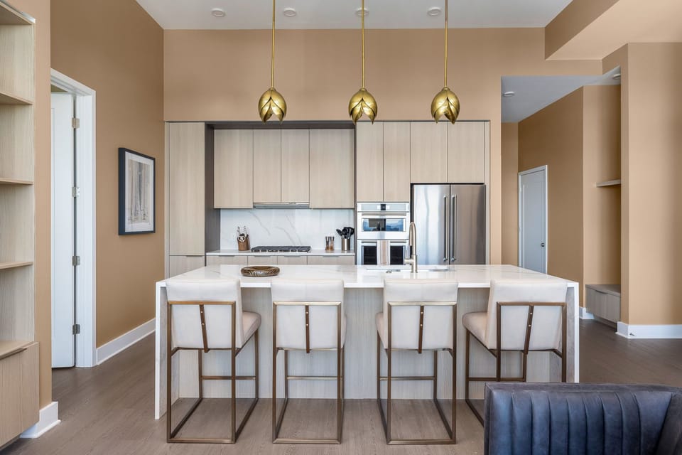 Kitchen fully equipped with all modern amenities