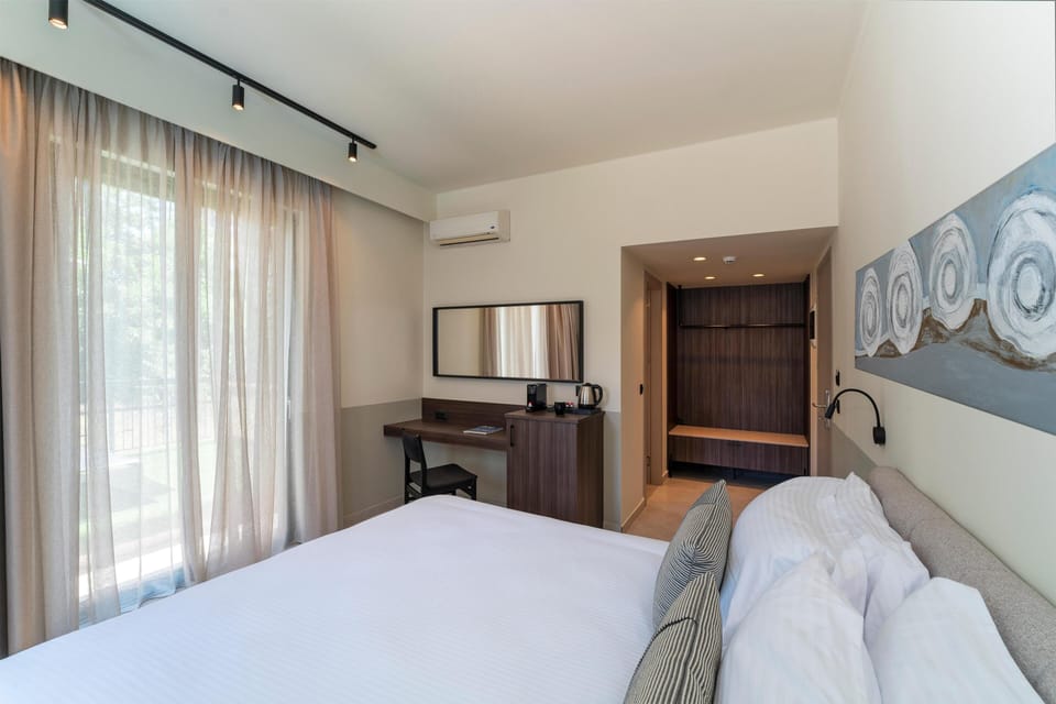 Junior Double Room | 1 bedroom, premium bedding, in-room safe, individually decorated