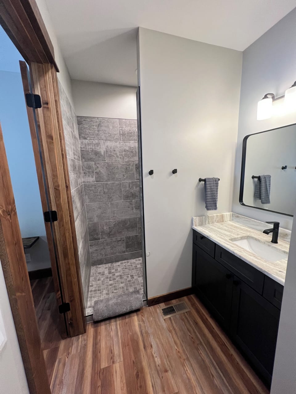 Full bathroom #2 with walk in shower