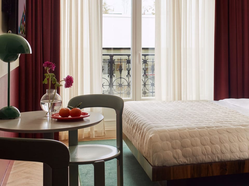Medium Room - Accessible | Premium bedding, memory foam beds, in-room safe, individually decorated