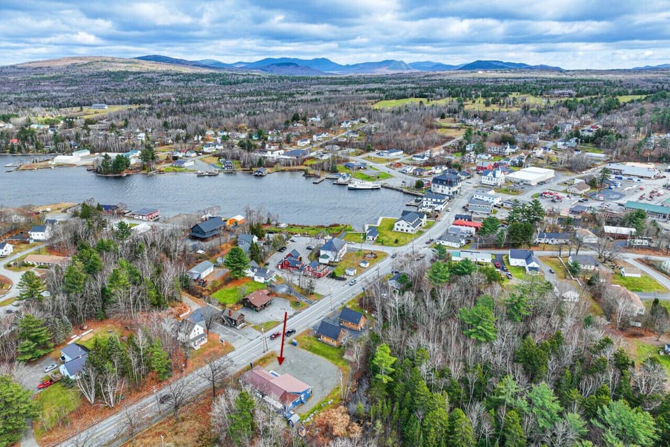 Small Town Greenville Maine on Moosehead Lake