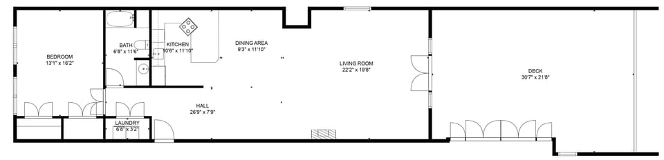 Lighthouse Lookout's Floor Plan