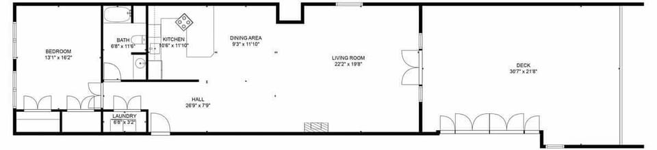 Lighthouse Lookout's Floor Plan