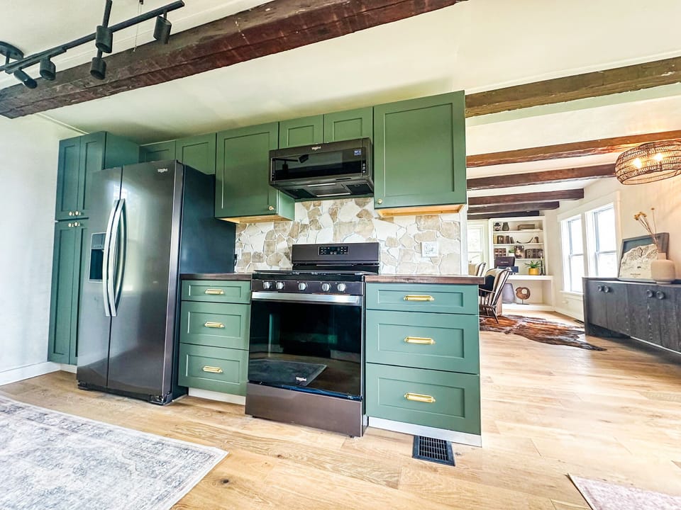 Fully equipped kitchen