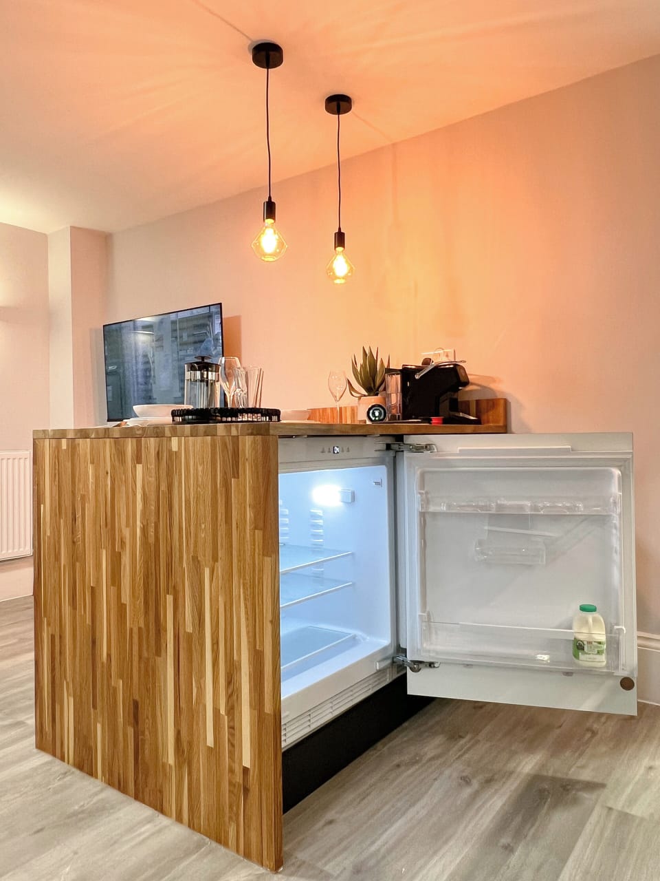 The Bohemian Basement fridge/freeze