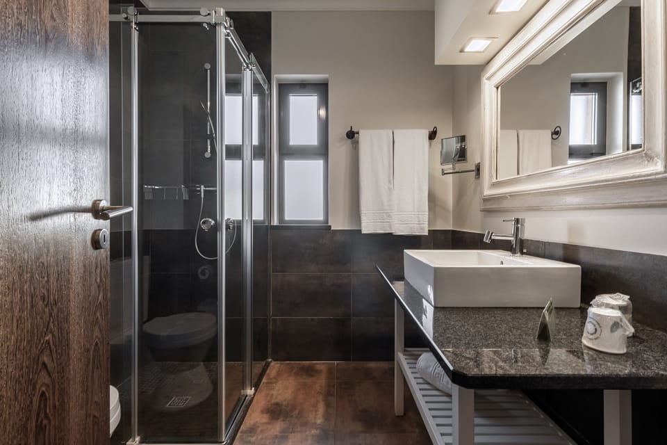 Standard Double or Twin Room, City View (Guest house) | Bathroom | Shower, rainfall showerhead, hair dryer, bidet