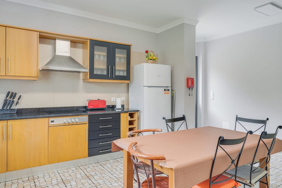 Panoramic Apartment, Sea View | Private kitchen | Fridge, microwave, oven, stovetop