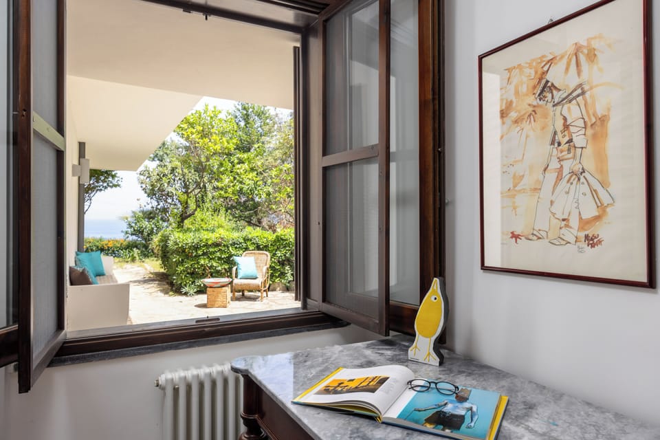 Family Villa, Sea View | Desk, iron/ironing board, WiFi (free), bed sheets