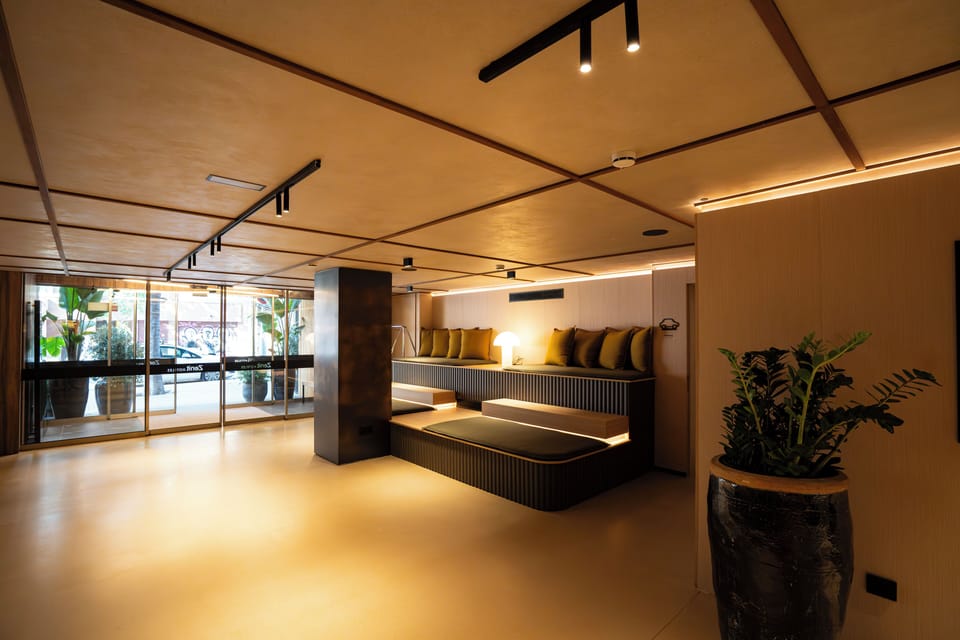 Lobby sitting area