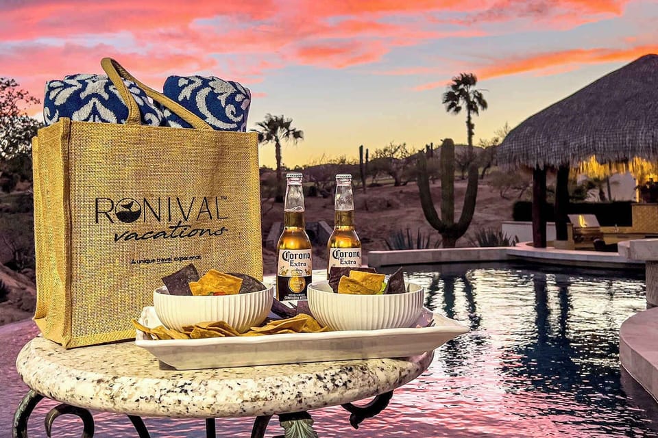 Sunset bliss, exclusively on your private terrace.