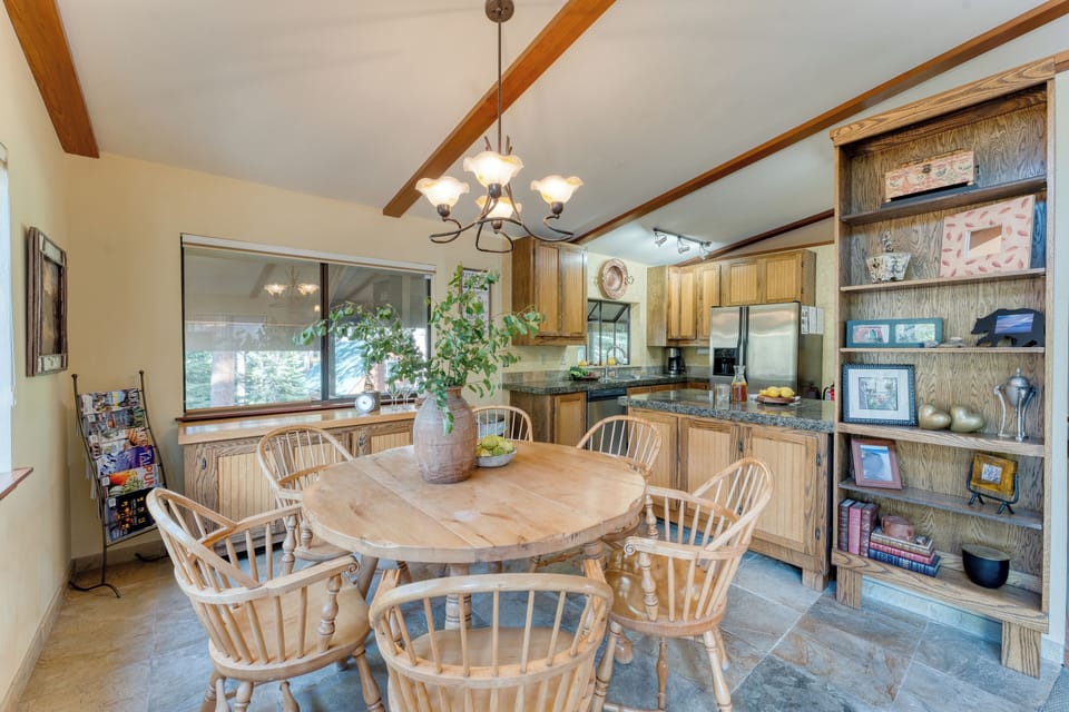 Dining table.