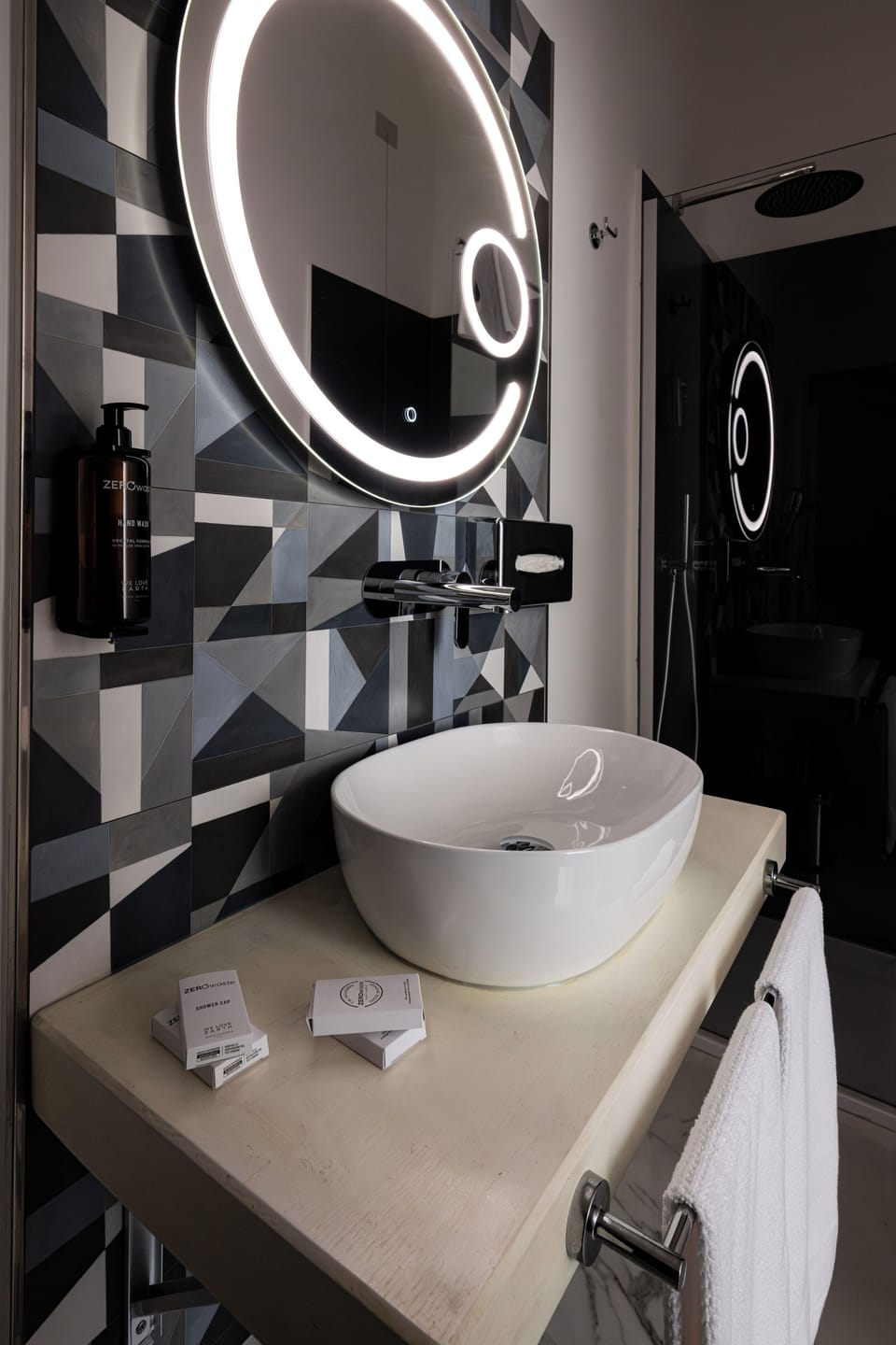 Double or Twin Room, Balcony, City View | Bathroom | Shower, hair dryer, bathrobes, slippers