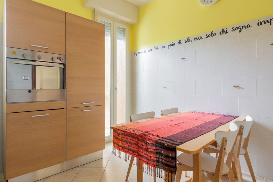 Apartment, Balcony | Private kitchen | Fridge, oven, stovetop, dishwasher