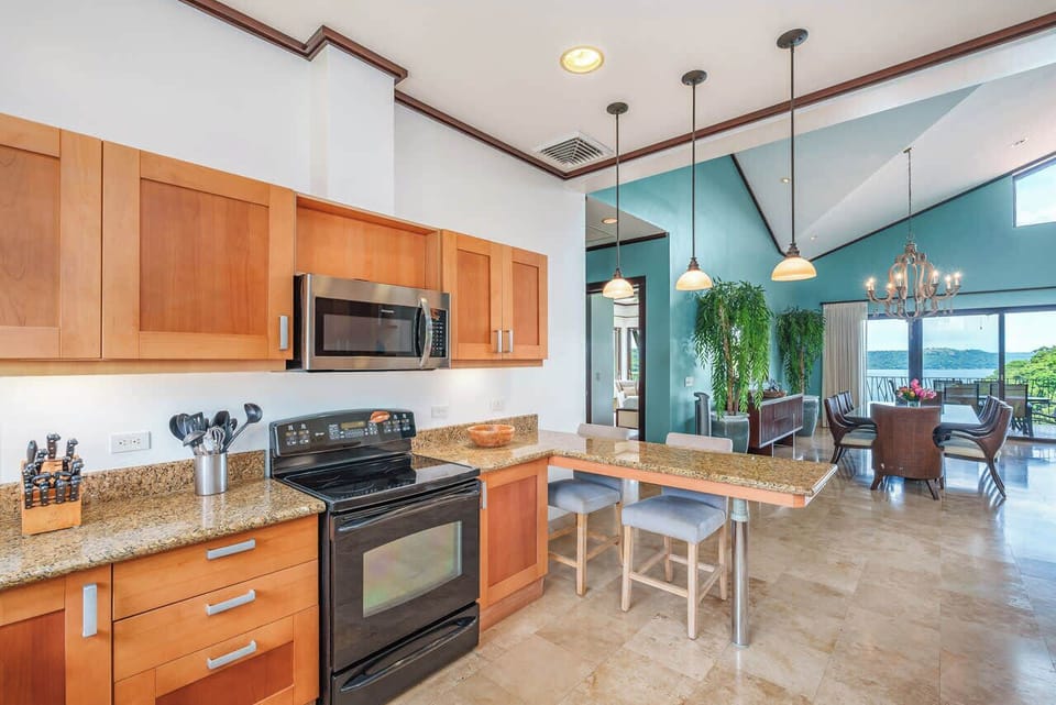 Kitchen | Las Terrazas 7 in Peninsula Papagayo, Costa Rica by Luxus Vacation Properties
