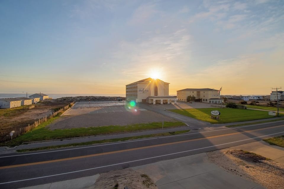 Sunrise View from Top Level Front Deck