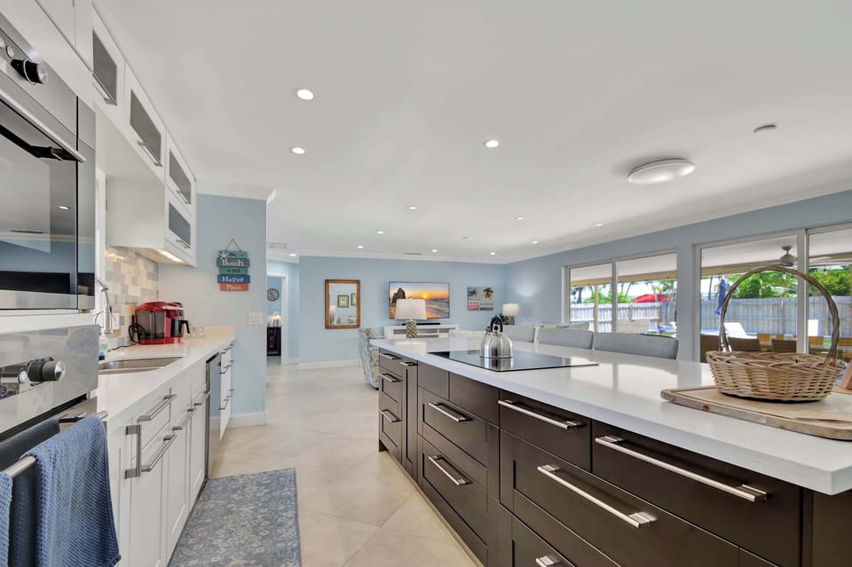 House, Multiple Beds, Pool Access, Pool View (Dolphin Villa) | Private kitchen | Coffee/tea maker