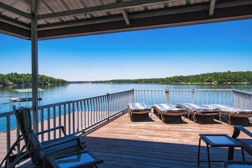 Sun Deck on Boat Dock