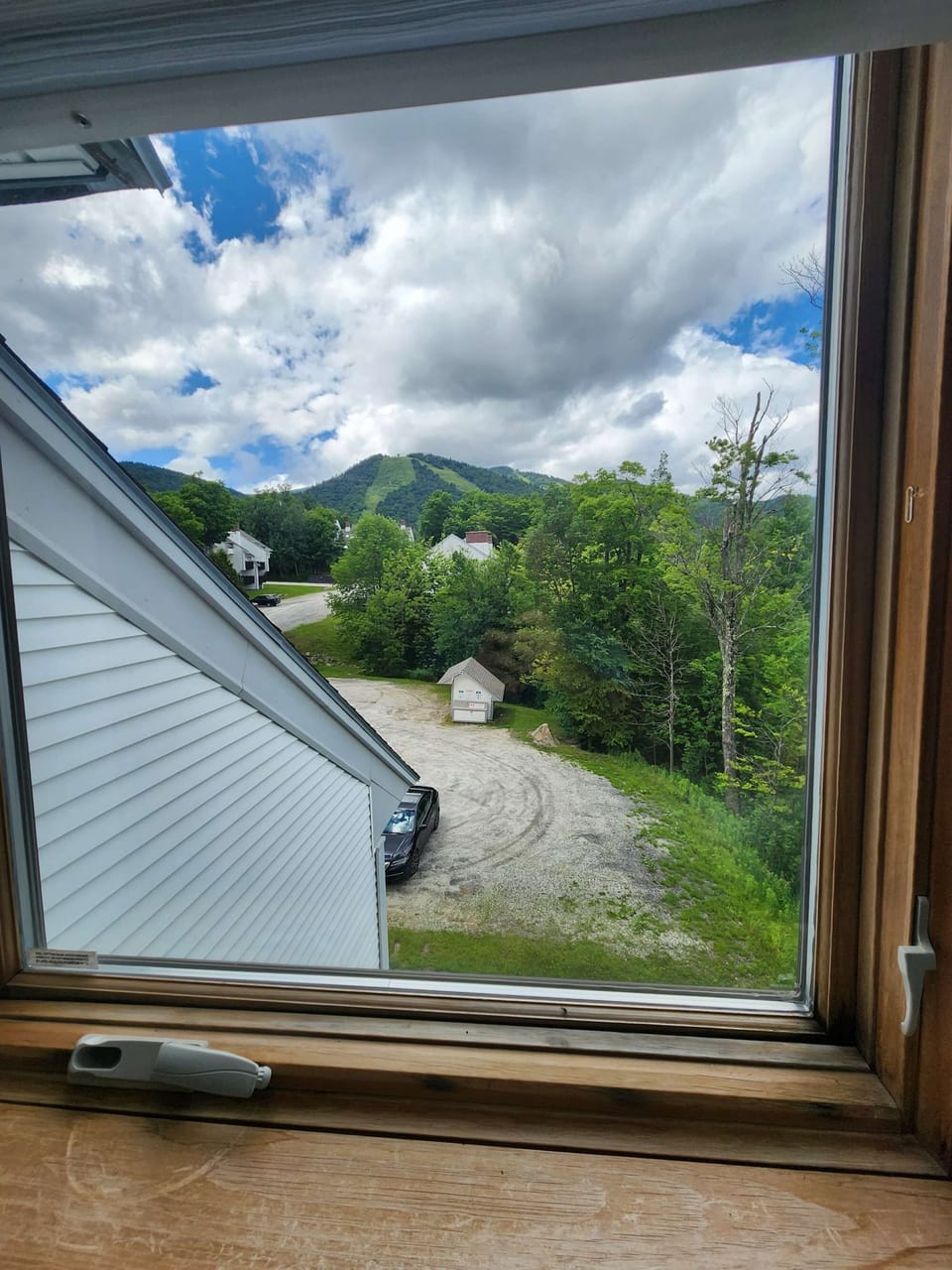 Ski trail views