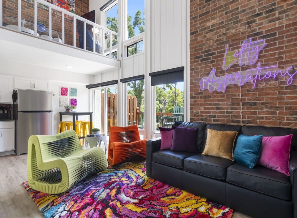 Get comfy in the living room!