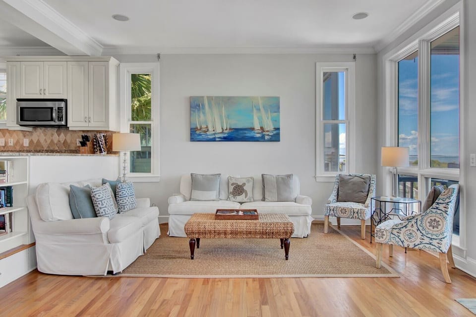 Living Area at Island's Edge.   