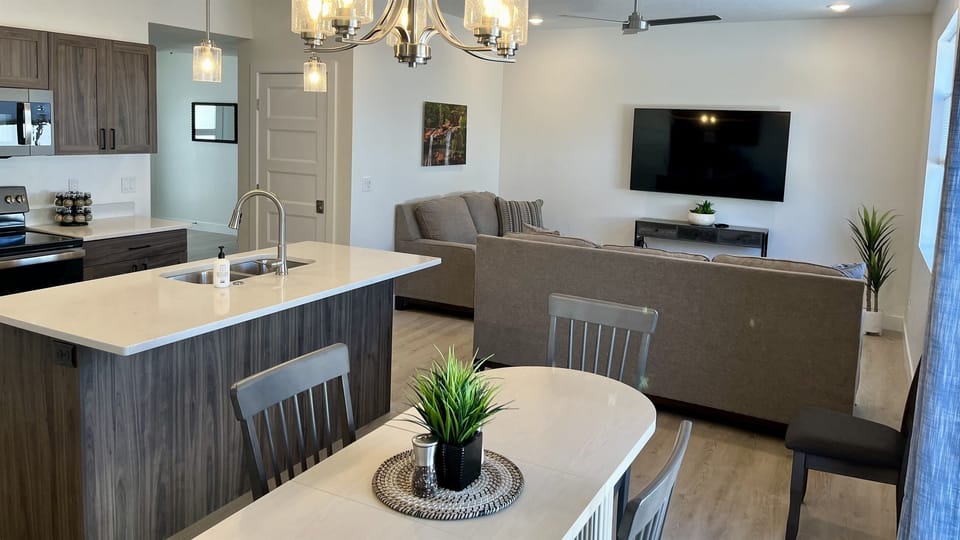 Open concept floorpan