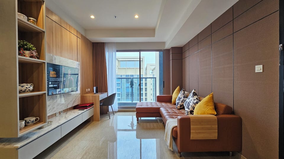 Deluxe Apartment, 2 Bedrooms, Balcony, City View | View from room