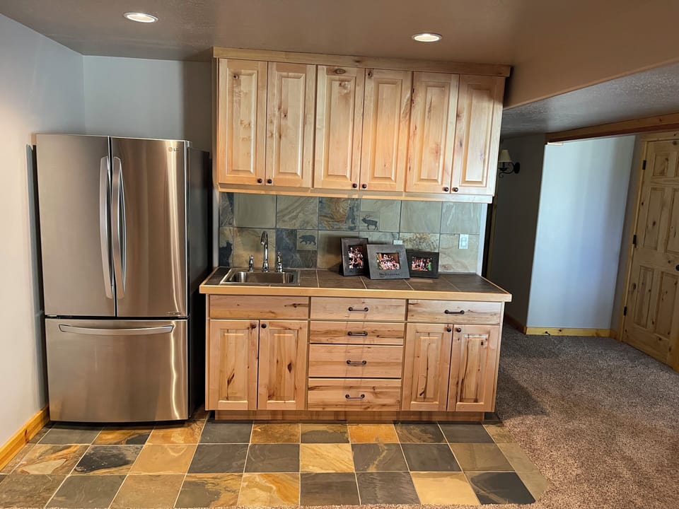 Basement kitchenette