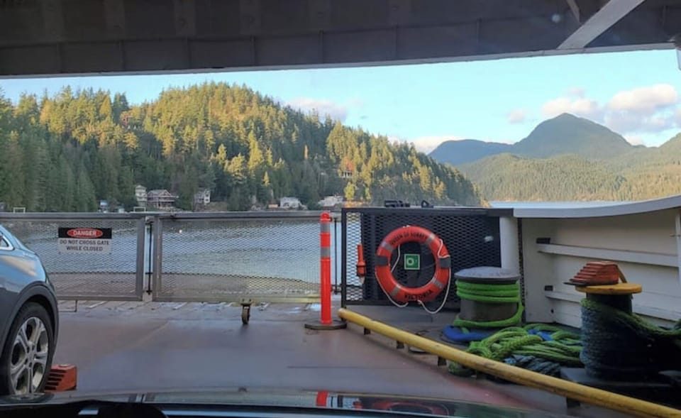 View from front of BC Ferry