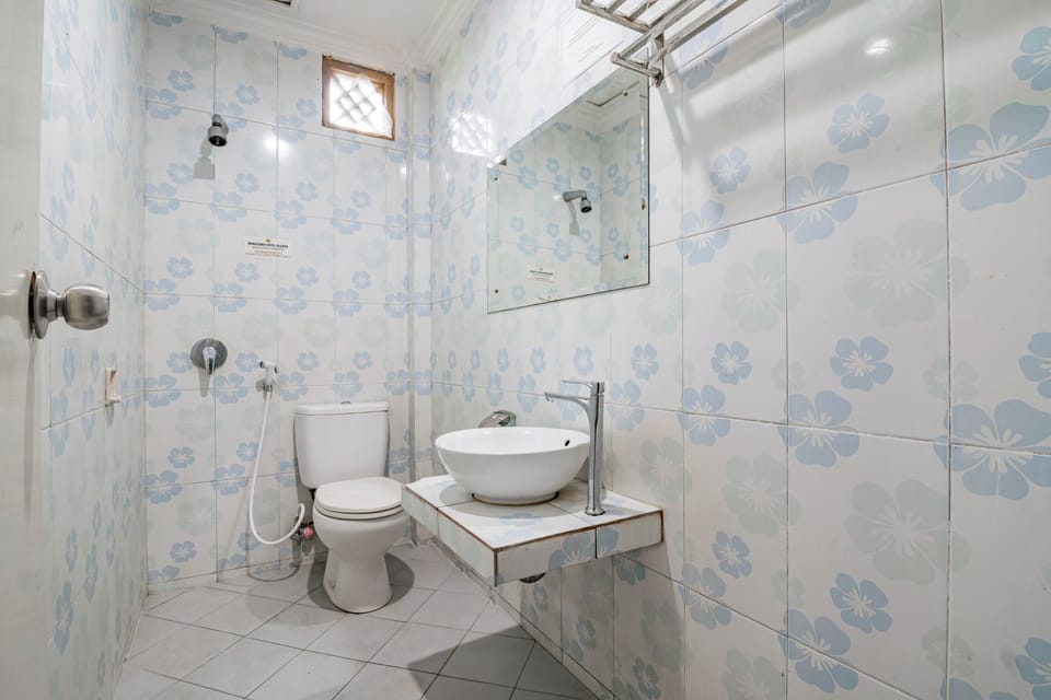 Deluxe Double Room | Bathroom | Free toiletries, soap, shampoo, toilet paper
