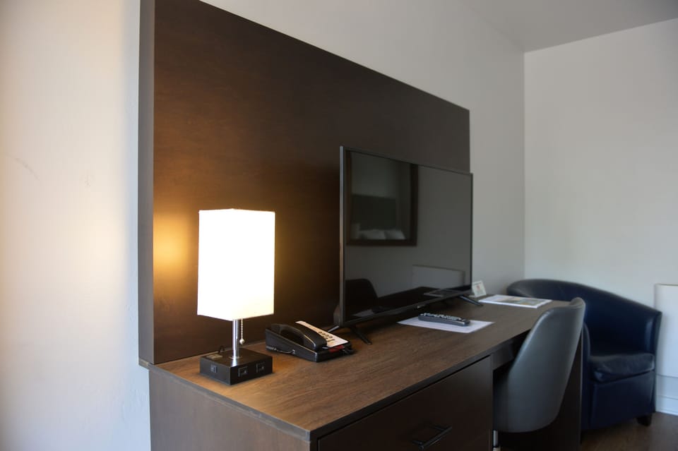 Standard Double Room, Refrigerator & Microwave | Television
