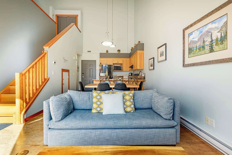 Stretch out on our brand new sofa bed with a memory foam mattress. 