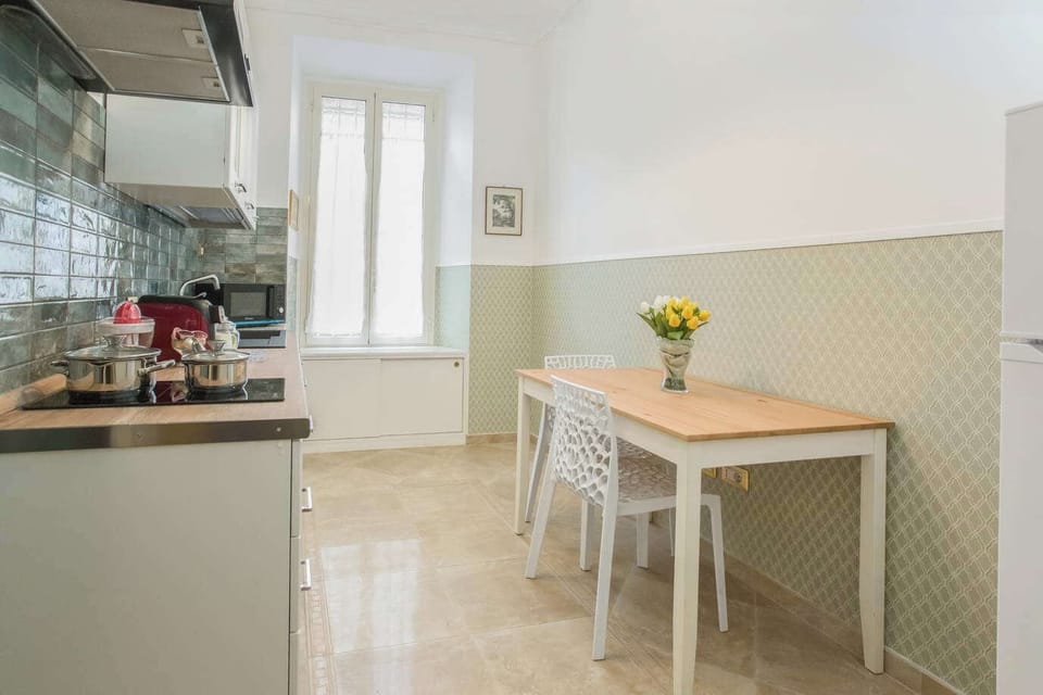 2 bedrooms and a living room with a sofa bed. | Private kitchen | Fridge, microwave, stovetop, dishwasher